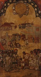 De verovering van Mexico. Tafel VI